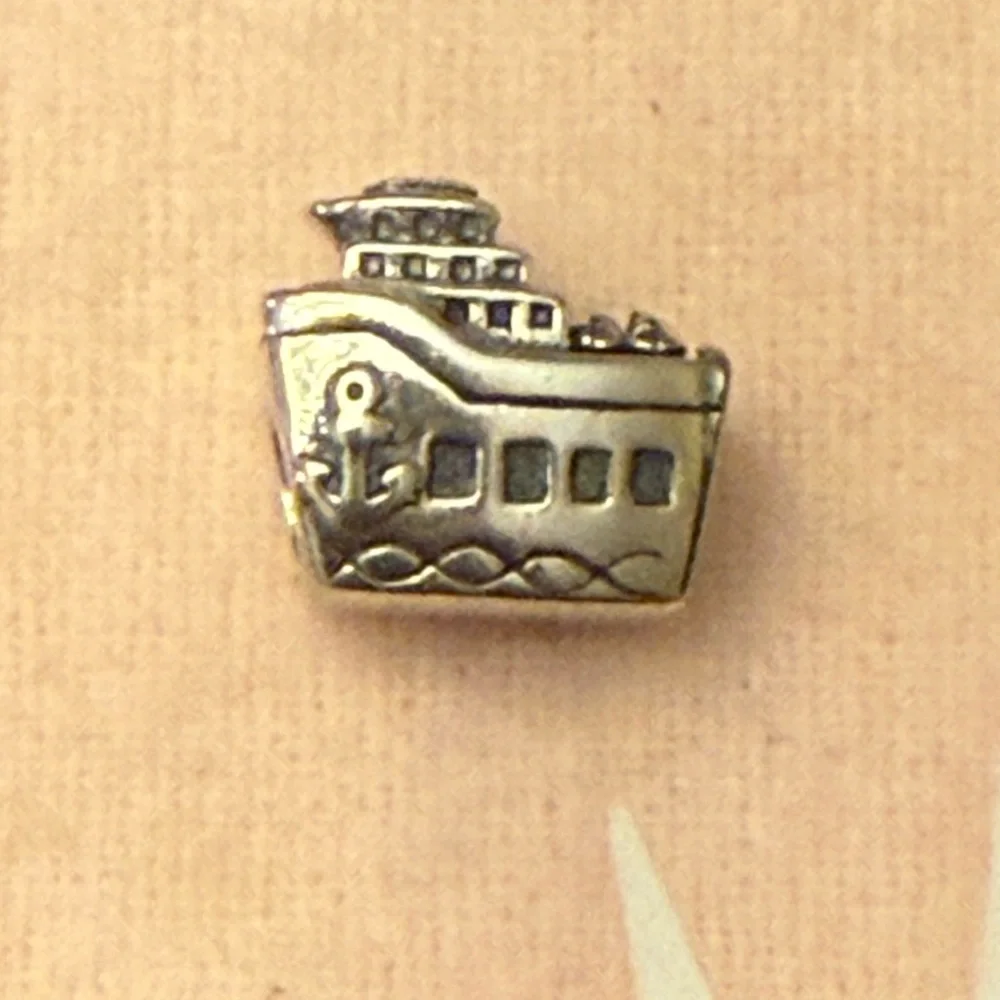 Cruise Ship Charm Compatible with Pandora Bracelet - Picture 4 of 5